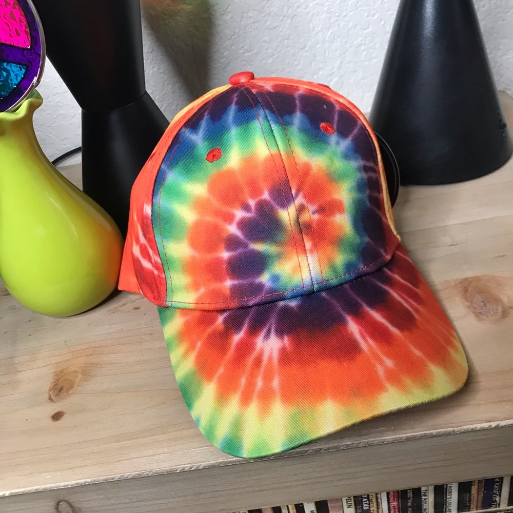 🌈Rainbow Tie-Dye baseball cap